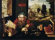 Der heilige Hieronymus im Gehaus, Joos van cleve